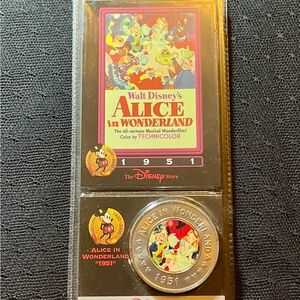 Disney Decades Coins with Alice in Wonderland Design #42